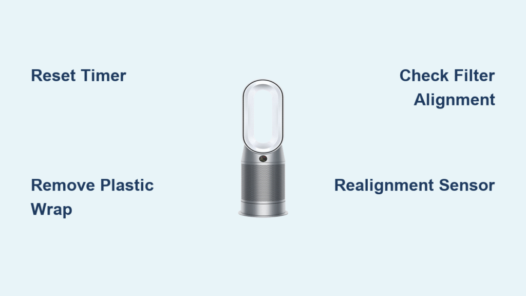 Dyson Air Purifier Blinking Red Light: What It Means & How to Fix