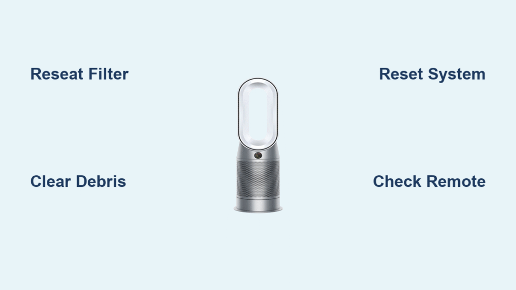 Dyson Air Purifier Not Rotating? Fix It Fast