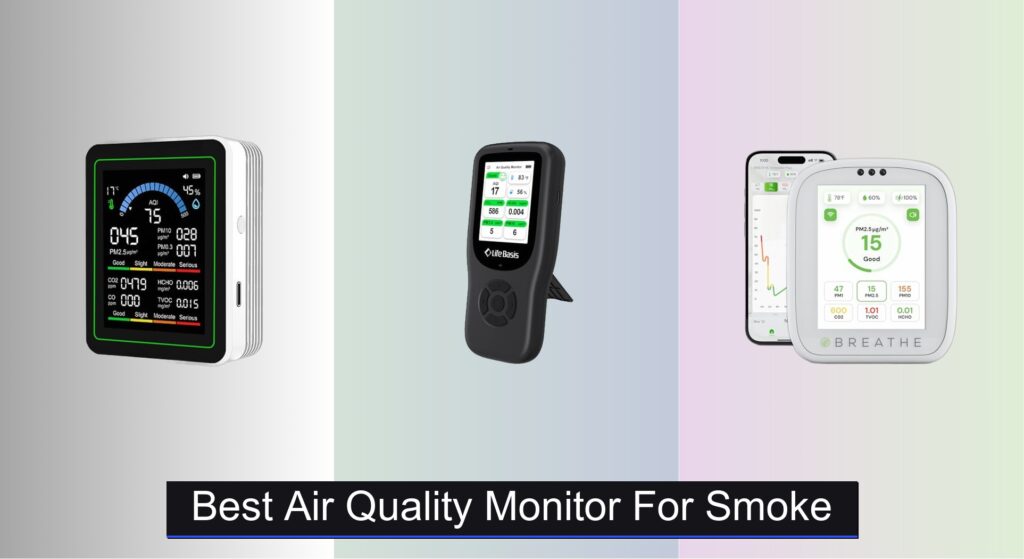 7 Best Air Quality Monitors for Smoke 2026, Analyzed